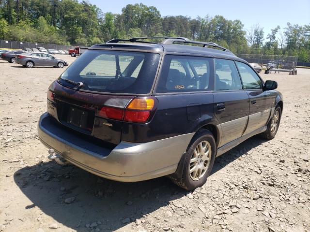 Photo 4 from auction – 2001 SUBARU LEGACY OUT with VIN 4S3BH896017636370