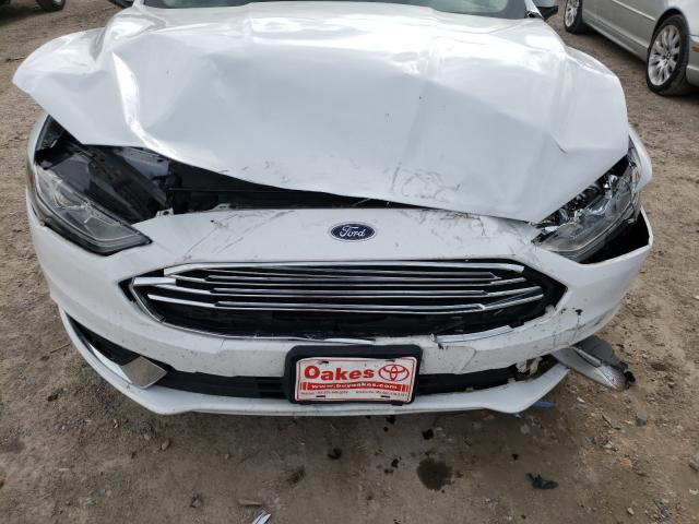 Photo 9 from auction – 2018 FORD FUSION SE with VIN 3FA6P0LU1JR207170