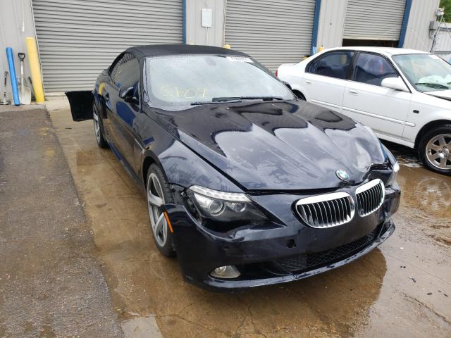 BMW 650 I 2009 with VIN WBAEB53549CX64138 - Photo from auction