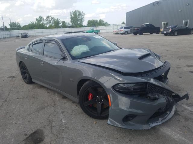 DODGE CHARGER SR 2018 with VIN 2C3CDXEJ1JH262378 - Photo from auction