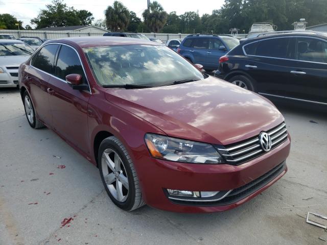 VOLKSWAGEN PASSAT 2015 with VIN 1VWAT7A3XFC107431 - Photo from auction