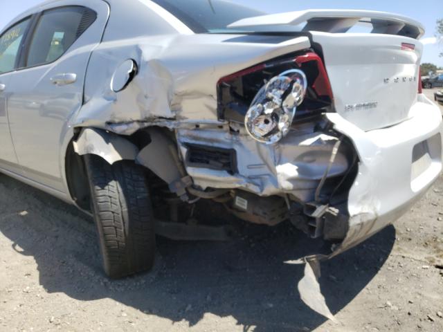 Photo 9 from auction – 2012 DODGE AVENGER SX with VIN 1C3CDZCB4CN280097