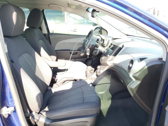 Photo 5 from auction – 2013 CHEVROLET SONIC LT with VIN 1G1JC6SH2D4204596
