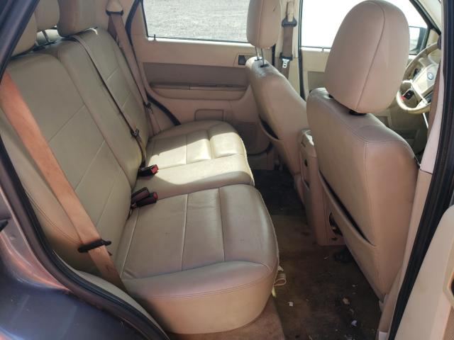 Photo 6 from auction – 2010 FORD ESCAPE XLT with VIN 1FMCU0D74AKA33948