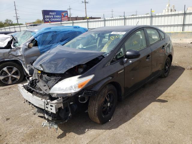 Фото 2 с аукциона – 2013 TOYOTA PRIUS с VIN JTDKN3DU0D0343566