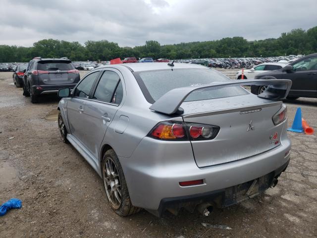 Photo 3 from auction – 2010 MITSUBISHI LANCER EVO with VIN JA32W5FV5AU024679