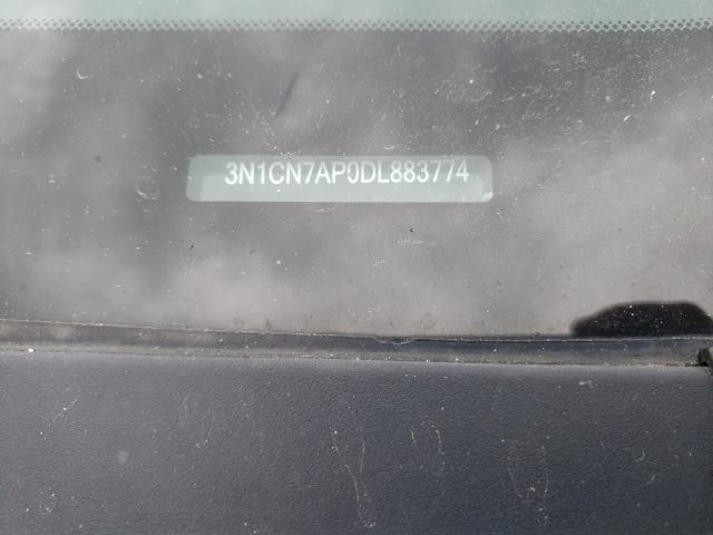 Photo 10 from auction – 2013 NISSAN VERSA with VIN 3N1CN7AP0DL883774