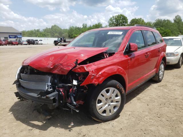 Photo 2 from auction – 2019 DODGE JOURNEY SE with VIN 3C4PDCBB7KT864102