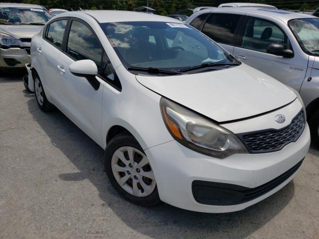 KIA RIO LX 2013 with VIN KNADM4A39D6301744 - Photo from auction