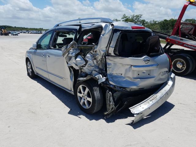 Photo 3 from auction – 2007 NISSAN QUEST S with VIN 5N1BV28U47N136184