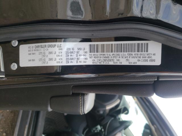 Photo 10 from auction – 2015 JEEP CHEROKEE L with VIN 1C4PJLCB6FW596781