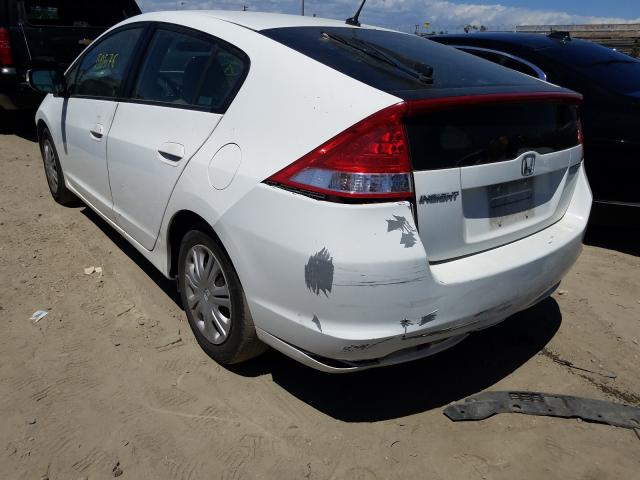 Photo 3 from auction – 2011 HONDA INSIGHT with VIN JHMZE2H76BS006834