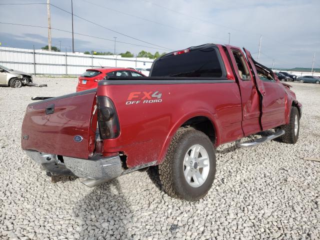 Photo 4 from auction – 2003 FORD F150 4WD with VIN 1FTRX18L33NB76524