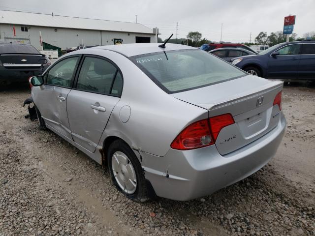 Photo 3 from auction – 2008 HONDA CIVIC HYBR with VIN JHMFA36298S029965