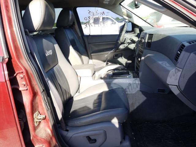 Photo 5 from auction – 2007 JEEP GRAND CHER with VIN 1J8GR48K97C513069