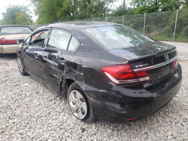 Photo 3 from auction – 2014 HONDA CIVIC LX with VIN 2HGFB2F53EH548677