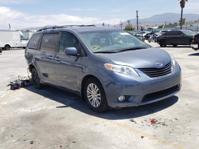 TOYOTA SIENNA XLE 2017 with VIN 5TDYZ3DC8HS854709 - Photo from auction