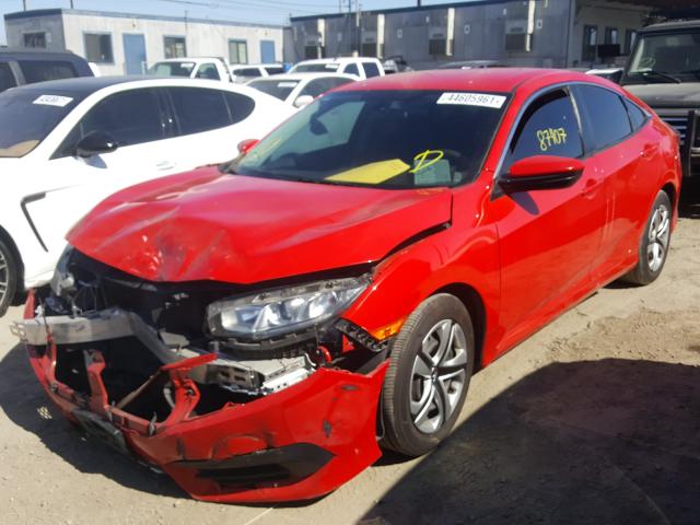 Photo 2 from auction – 2016 HONDA CIVIC LX with VIN 2HGFC2F55GH569188
