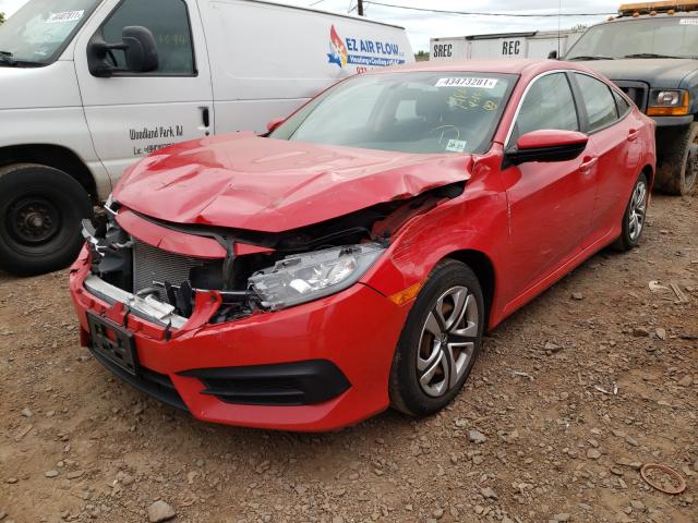 Photo 2 from auction – 2016 HONDA CIVIC LX with VIN 2HGFC2F51GH540769