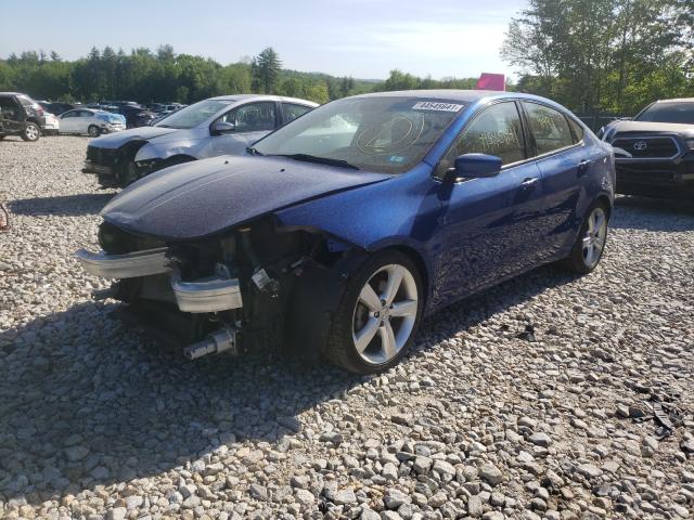 Photo 2 from auction – 2014 DODGE DART GT with VIN 1C3CDFEB9ED742223