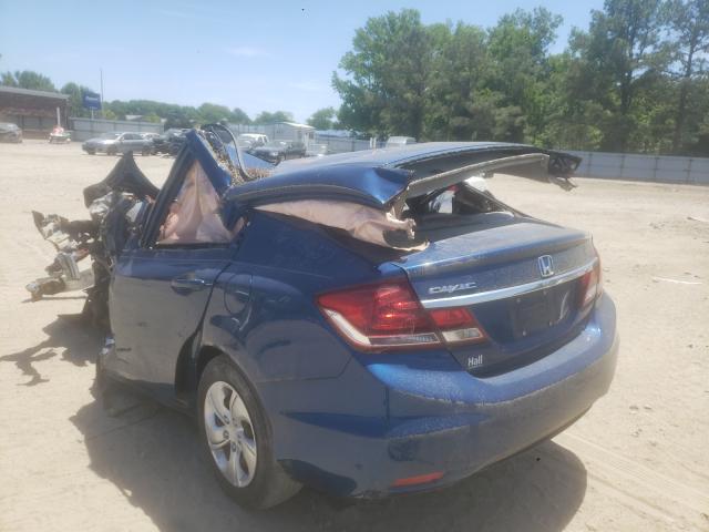 Photo 3 from auction – 2013 HONDA CIVIC LX with VIN 2HGFB2F58DH569667