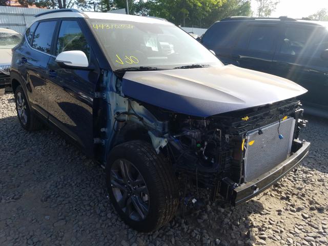Photo 1 from auction – 2021 KIA SELTOS S with VIN KNDEUCAA7M7179606