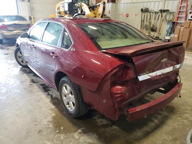 Photo 3 from auction – 2009 CHEVROLET IMPALA LTZ with VIN 2G1WT57N491163468