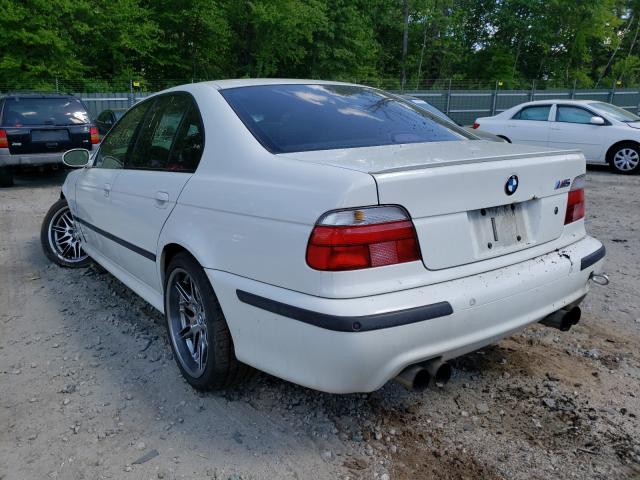 Photo 3 from auction – 2000 BMW M5 with VIN WBSDE9349YBZ94341