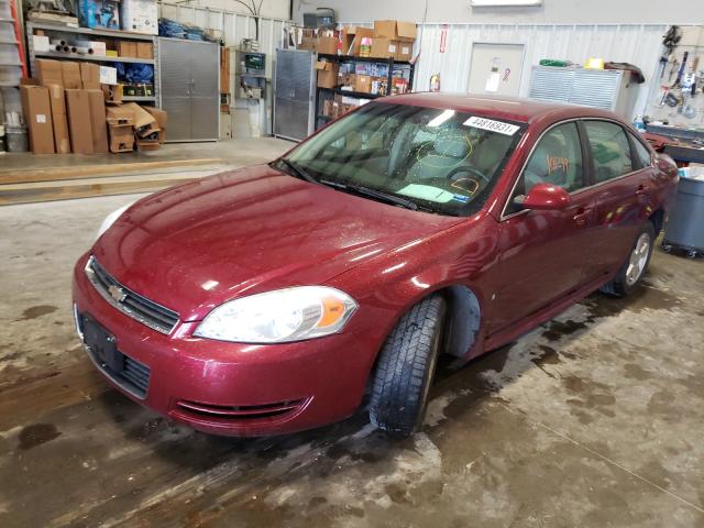 Photo 2 from auction – 2009 CHEVROLET IMPALA LTZ with VIN 2G1WT57N491163468