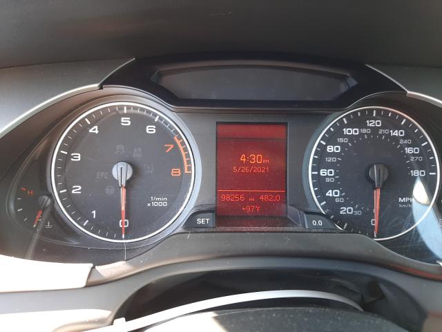 Photo 8 from auction – 2010 AUDI A4 PREMIUM with VIN WAUBFAFL1AN055993