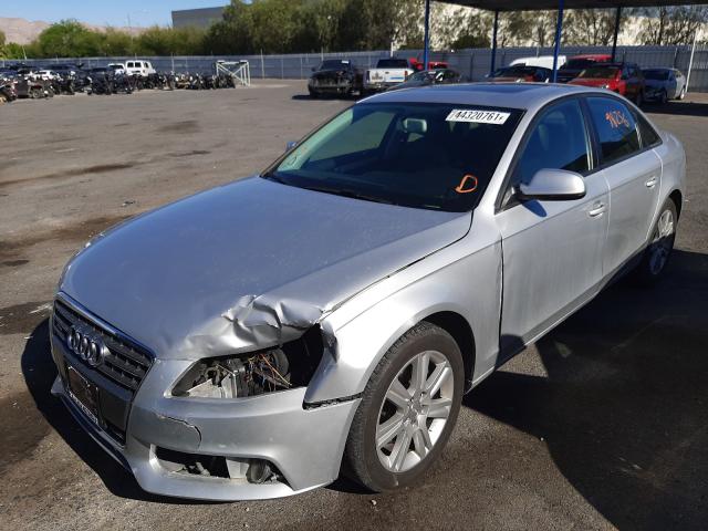 Photo 2 from auction – 2010 AUDI A4 PREMIUM with VIN WAUBFAFL1AN055993