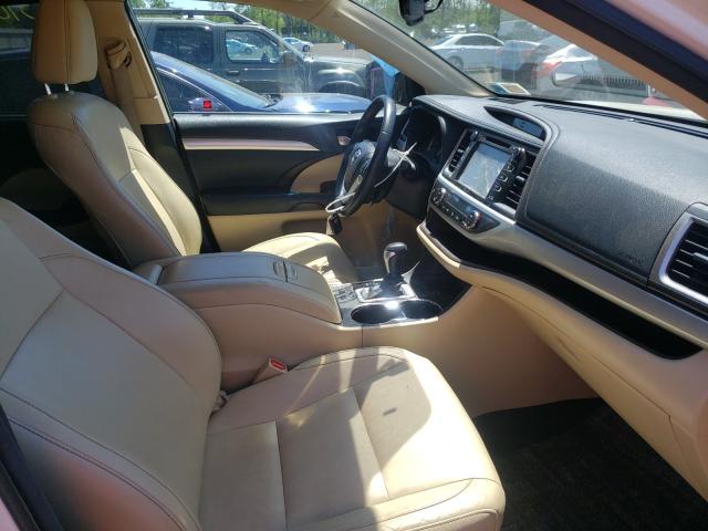 Photo 5 from auction – 2014 TOYOTA HIGHLANDER with VIN 5TDJKRFH4ES011216