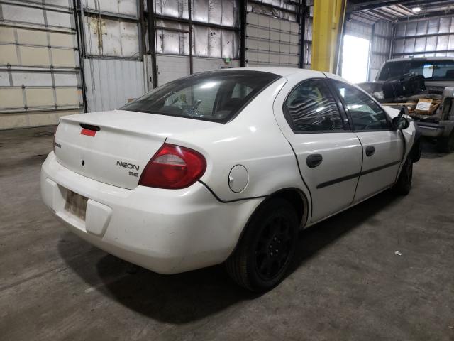 Photo 4 from auction – 2003 DODGE NEON SE with VIN 1B3ES26C93D102019