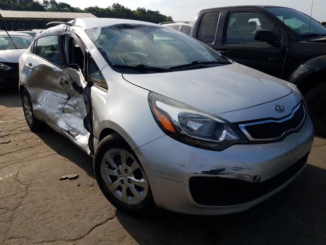 KIA RIO EX 2014 with VIN KNADN4A3XE6397138 - Photo from auction