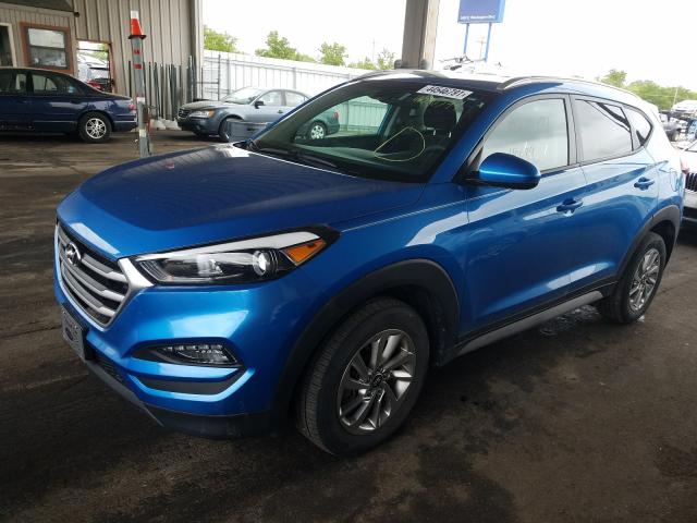 Photo 2 from auction – 2018 HYUNDAI TUCSON SEL with VIN KM8J3CA44JU665262