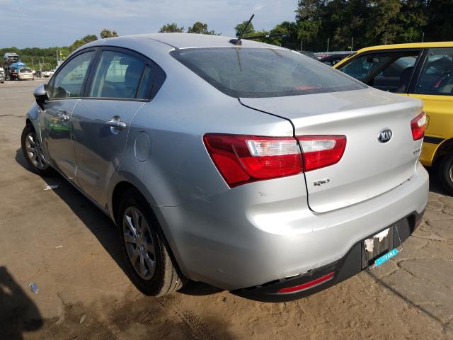 Photo 3 from auction – 2014 KIA RIO EX with VIN KNADN4A3XE6397138