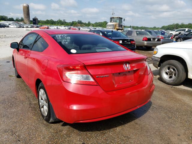 Photo 3 from auction – 2012 HONDA CIVIC with VIN 2HGFG3B51CH534223