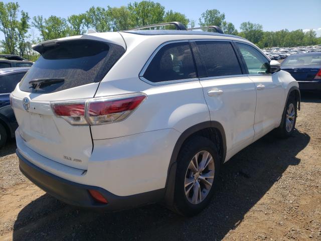 Photo 4 from auction – 2014 TOYOTA HIGHLANDER with VIN 5TDJKRFH4ES011216