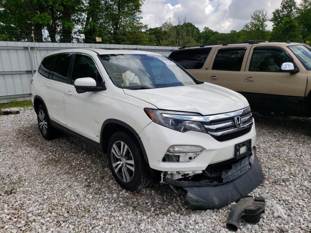 HONDA PILOT EXL 2017 with VIN 5FNYF5H55HB047908 - Photo from auction