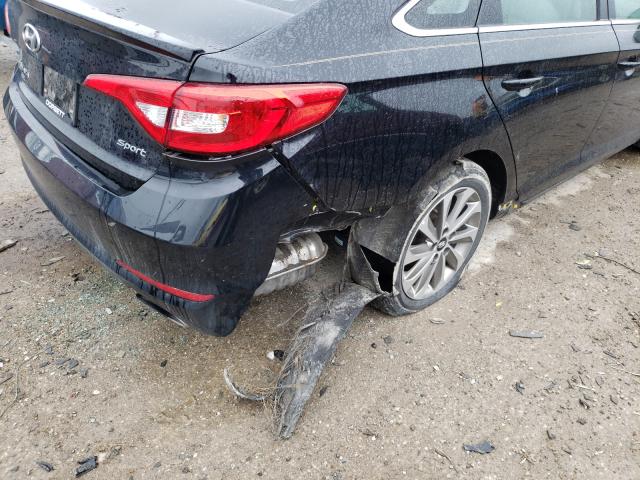 Photo 9 from auction – 2017 HYUNDAI SONATA SPO with VIN 5NPE34AF4HH556611