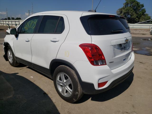 Photo 3 from auction – 2019 CHEVROLET TRAX LS with VIN 3GNCJKSB2KL365278