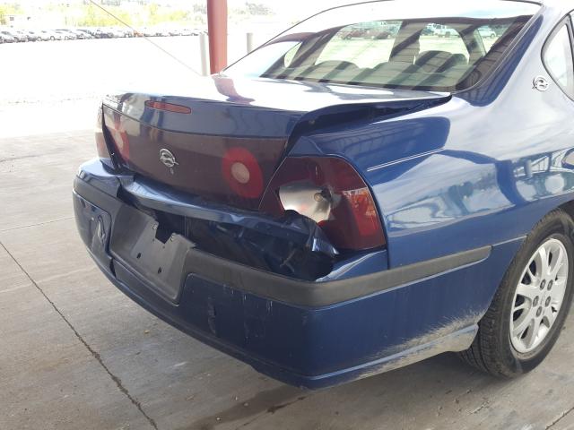 Photo 9 from auction – 2003 CHEVROLET IMPALA with VIN 2G1WF52E839331135