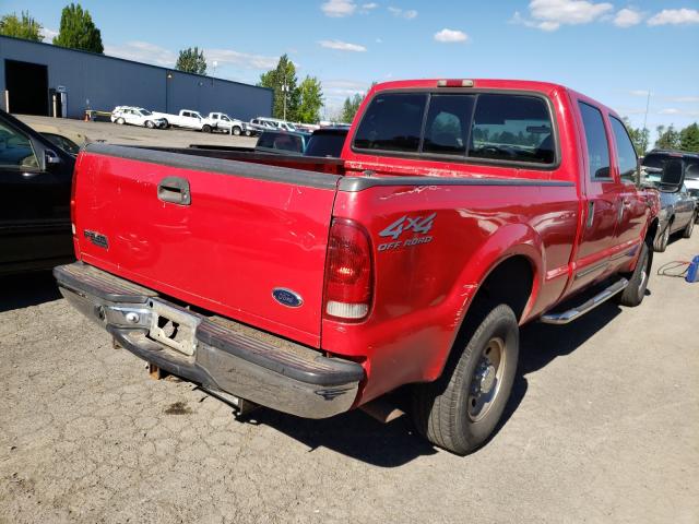 Photo 4 from auction – 2000 FORD F250 SUPER with VIN 3FTNW21S5YMA59554
