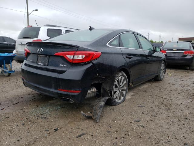 Photo 4 from auction – 2017 HYUNDAI SONATA SPO with VIN 5NPE34AF4HH556611