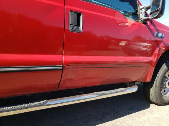 Photo 9 from auction – 2000 FORD F250 SUPER with VIN 3FTNW21S5YMA59554