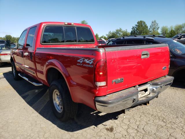 Photo 3 from auction – 2000 FORD F250 SUPER with VIN 3FTNW21S5YMA59554