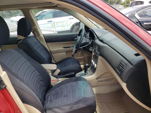 Photo 5 from auction – 2006 SUBARU FORESTER 2 with VIN JF1SG65676H748717