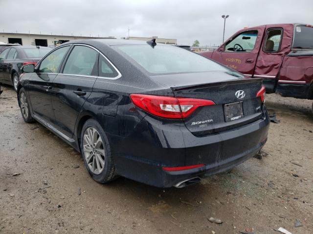 Photo 3 from auction – 2017 HYUNDAI SONATA SPO with VIN 5NPE34AF4HH556611