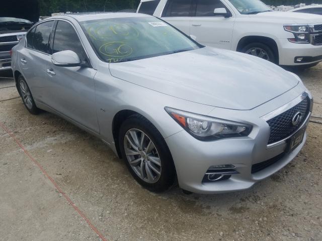 INFINITI Q50 BASE 2016 with VIN JN1CV7AP9GM203249 - Photo from auction