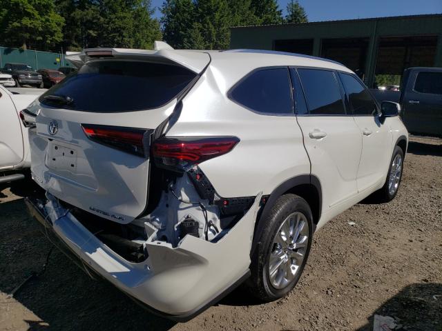 Photo 4 from auction – 2020 TOYOTA HIGHLANDER with VIN 5TDDZRBH9LS040657